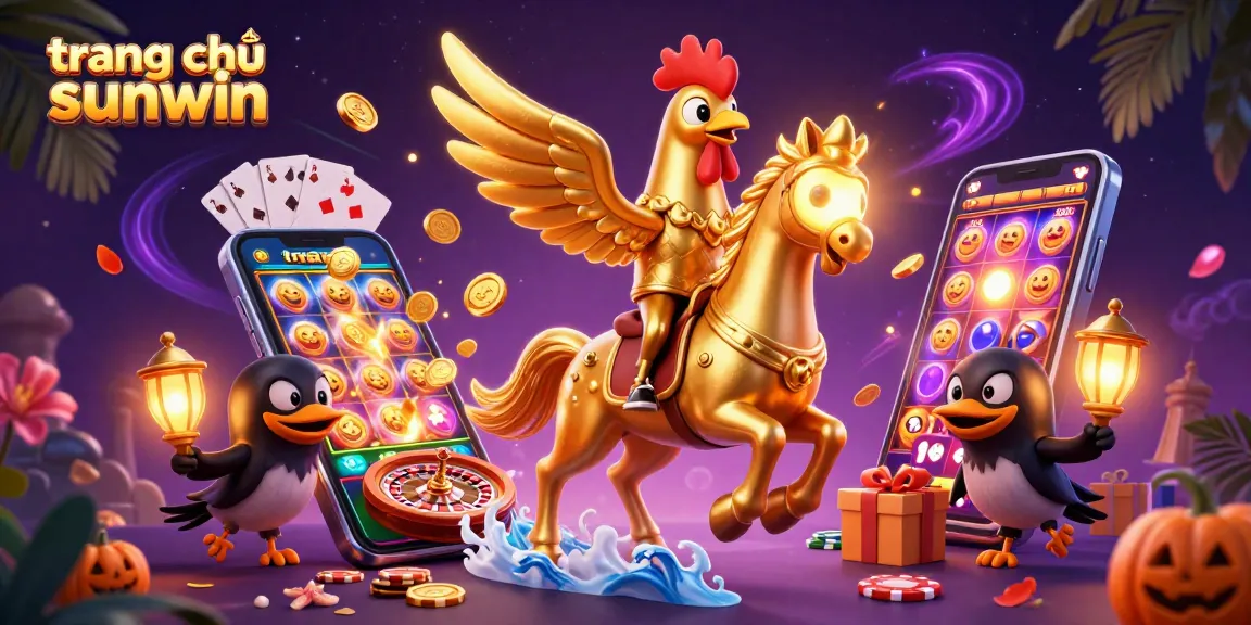 Experience the vibrant world of trang chủ sunwin with thrilling casino action and fun characters.